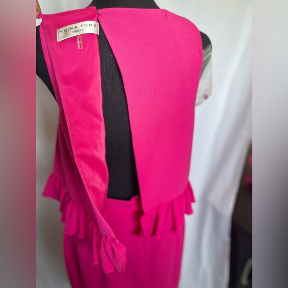 TRINA TURK dress, size 8, color Pink - Picture 5 of 5